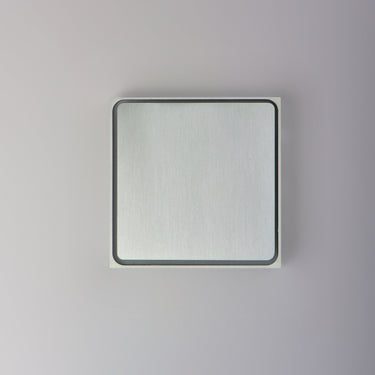 ET2 Alumilux: Outline LED Outdoor Wall Sconce Satin Aluminum