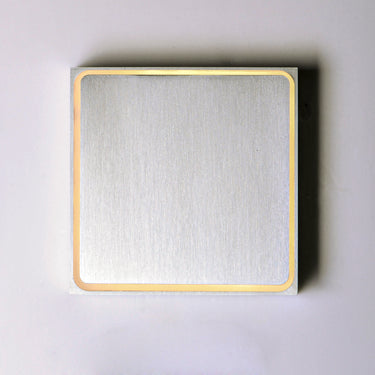 ET2 Alumilux: Outline LED Outdoor Wall Sconce Satin Aluminum