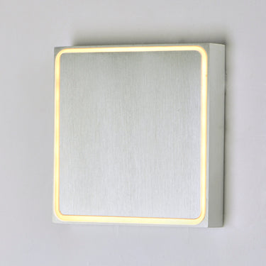 ET2 Alumilux: Outline LED Outdoor Wall Sconce Satin Aluminum