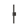 ET2 Alumilux: Line 24" LED Outdoor Wall Sconce Bronze