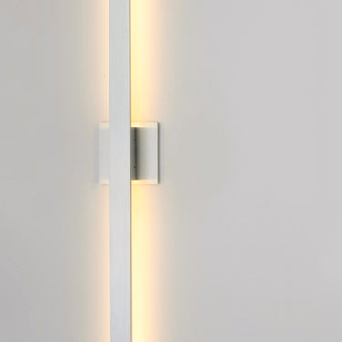 ET2 Alumilux: Line 51" LED Outdoor Wall Sconce Satin Aluminum