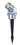ET2 Alumilux Landscape low voltage aluminum spot light, Spot 13.75-inch 12-volt MR16, Satin Aluminum, front view