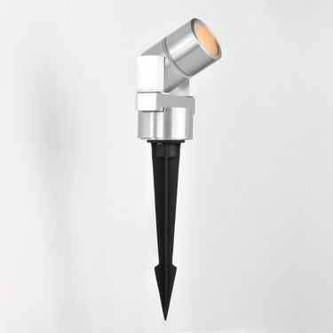 ET2 Alumilux Landscape LED Spot Light Satin Aluminum