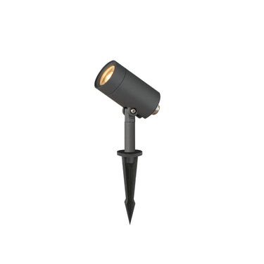 ET2 Alumilux Landscape low voltage aluminum spot light, Spot 8.5-inch 5-watt LED, Bronze, front view