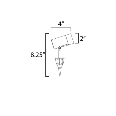ET2 Alumilux LED Spot CCT Watt Beam Adjustable Black