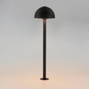 ET2 Alumilux: Bollard Dome Light with  24" Pole Black