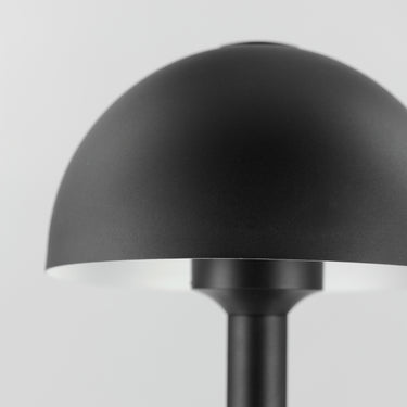 ET2 Alumilux: Bollard Dome Light with  24" Pole Black