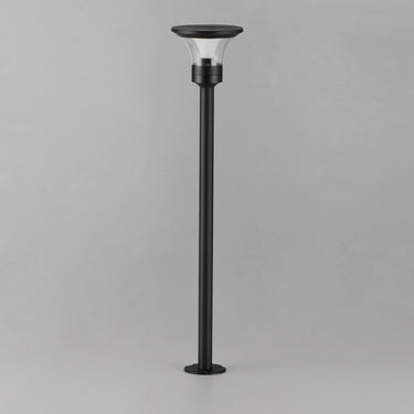 ET2 Alumilux: Bollard Fountainhead Light with  24" Pole Black