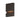 ET2 Brink recessed channel outdoor wall light, 6 x 8 in Architectural Bronze, front view