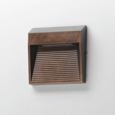 ET2 Steppes Small LED Outdoor Wall Sconce Antique Bronze