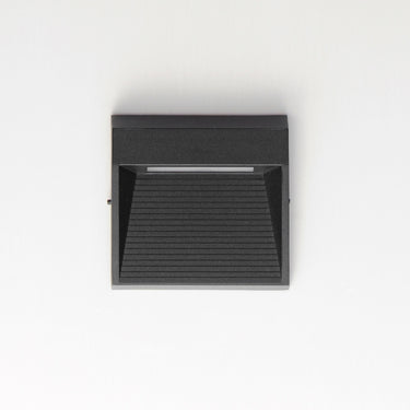 ET2 Steppes Small LED Outdoor Wall Sconce Black