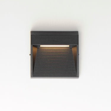 ET2 Steppes Small LED Outdoor Wall Sconce Black