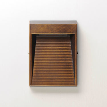 ET2 Steppes LED Outdoor Wall Sconce Antique Bronze