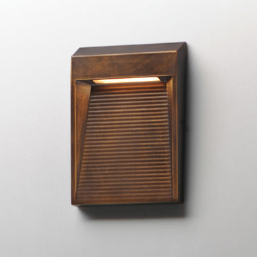 ET2 Steppes LED Outdoor Wall Sconce Antique Bronze