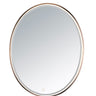 ET2 24" x 30" Oval LED Mirror Anodized Bronze