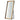 ET2 Floating 30" x 67" LED Free Standing Mirror Gold Leaf/Black