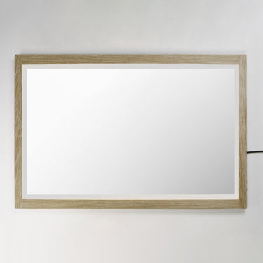 ET2 Sawyer 48"x32" Oak Framed LED Mirror Oak
