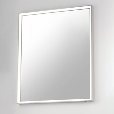 ET2 Bevel 30"x36" LED Mirror Satin Nickel