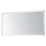 ET2 Bevel 60"x28" LED Mirror Satin Nickel