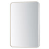 ET2 Elisse 24''X36'' Rectangle LED Mirror Satin Nickel