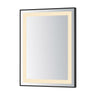 ET2 Framed 24x32 LED Mirror 3CCT Black