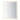 ET2 Framed rectangular frame mirror, 30x36 Satin Nickel, front view