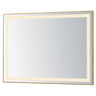 ET2 Framed 48x36 LED Mirror 3CCT Gold