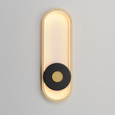 ET2 Gravity Large Outdoor LED Sconce Black/Gold