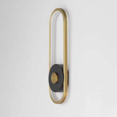 ET2 Gravity Large Outdoor LED Sconce Black/Gold