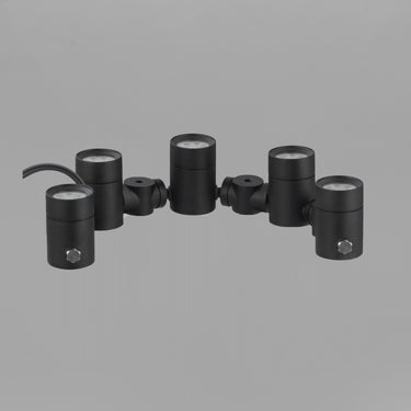 ET2 Tree Hugger 5-Light Tree Spot Light Black