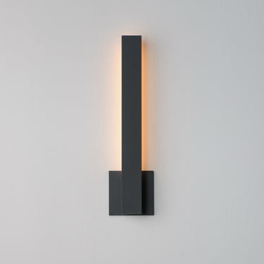 ET2 Alumilux: Line 5CCT 18" LED Outdoor Wall Sconce Black
