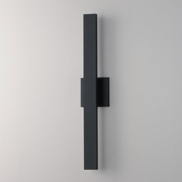 ET2 Alumilux: Line 5CCT 24" LED Outdoor Wall Sconce Black