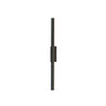 ET2 Alumilux: SideLine 51" LED Outdoor Wall Sconce Black