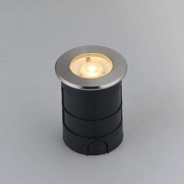 ET2 In-Ground 7W LED Landscape Light Brushed Aluminum