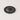 ET2 Alumilux Landscape in-ground light 2.5 x 2 in (E42420), Black, top view of the round trim ring