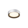 ET2 Echo 13" LED Flush Mount White/Black