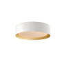 ET2 Echo 16" LED Flush Mount White/Gold