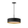 ET2 Echo 16" LED Pendant Black/Gold