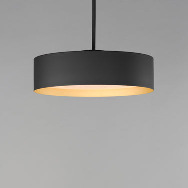 ET2 Echo 16" LED Pendant Black/Gold