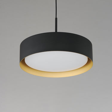 ET2 Echo 16" LED Pendant Black/Gold