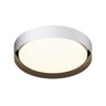 ET2 Echo 24" LED Flush Mount White/Black