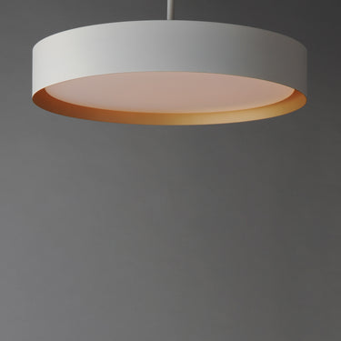 ET2 Echo 24" LED Pendant White/Gold