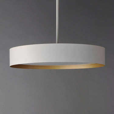 ET2 Echo 24" LED Pendant White/Gold