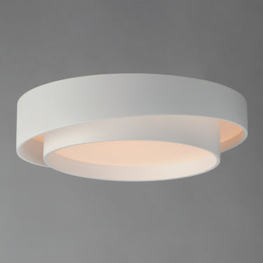 ET2 Ziggurat 19.75" LED Flush Mount White