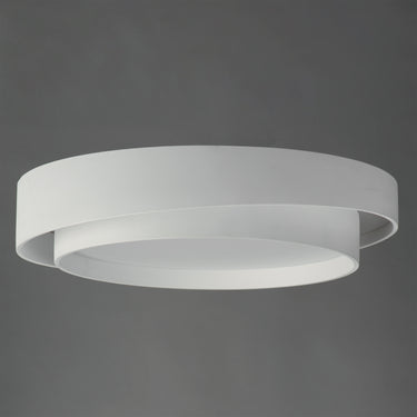 ET2 Ziggurat 24" LED Flush Mount White