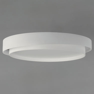 ET2 Ziggurat 31.5" LED Flush Mount White