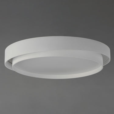 ET2 Ziggurat 31.5" LED Flush Mount White
