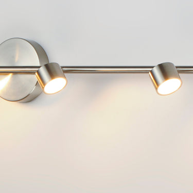 ET2 Taylor 4-Light Fixed Rail LED Track Light Satin Nickel