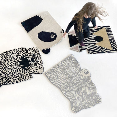 Zebra Rug by EO, in a kids’ room setting – image 8