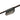 ET2 Continuum Gimbal Optic track light, 5 in Black, tilted linear head on a black track